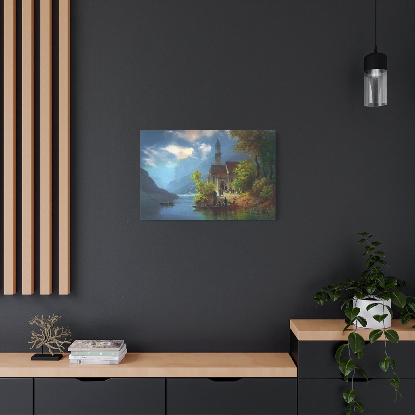 On The Way Home Anton Doll Reproduction Classic Art Print Stretched Canvas Wall Décor