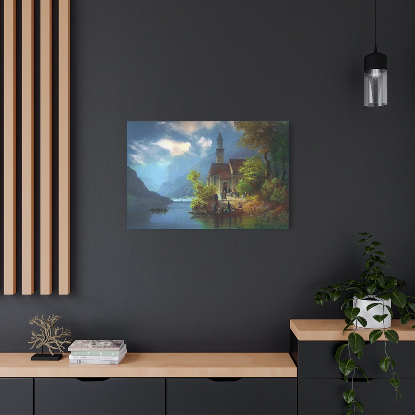On The Way Home Anton Doll Reproduction Classic Art Print Stretched Canvas Wall Décor
