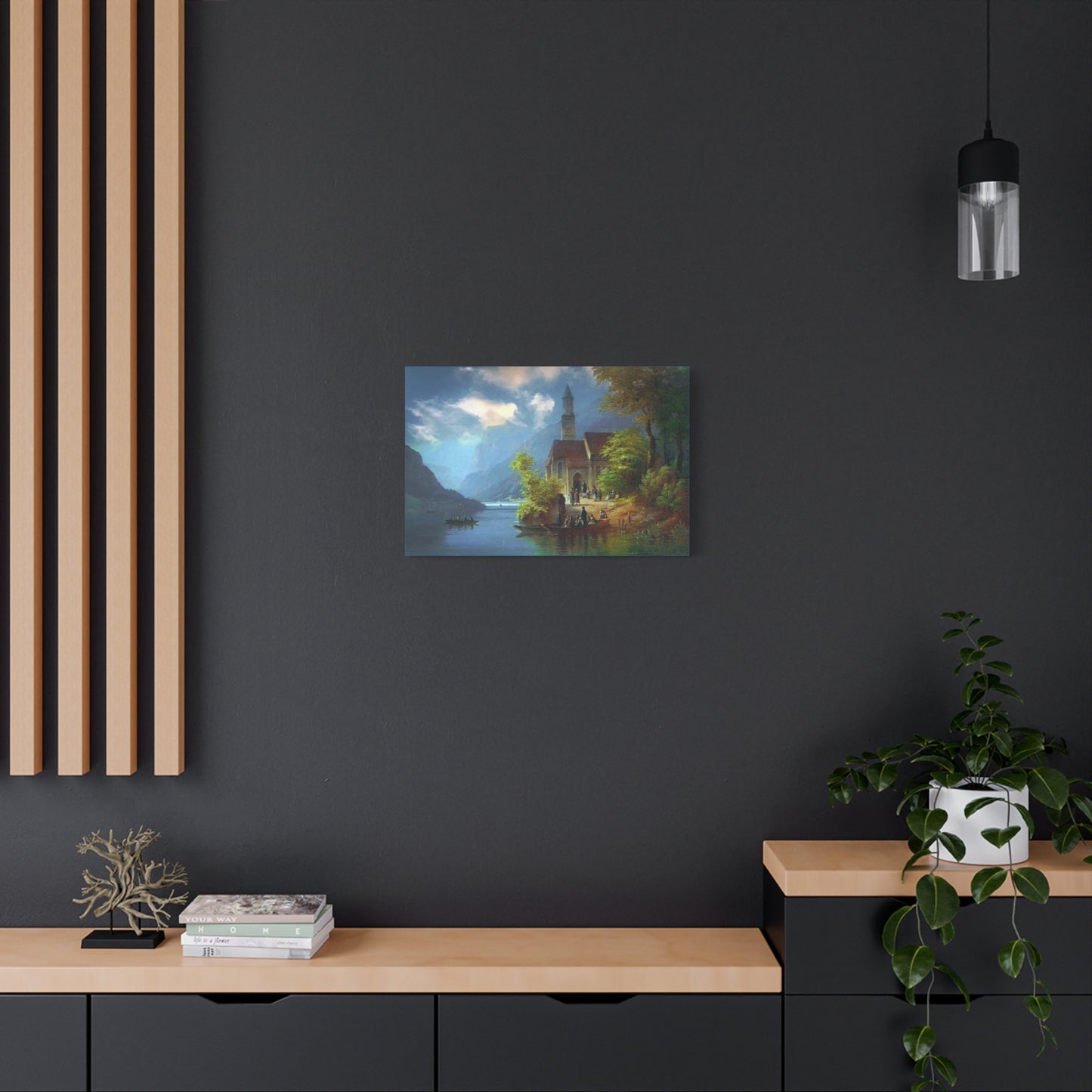 On The Way Home Anton Doll Reproduction Classic Art Print Stretched Canvas Wall Décor