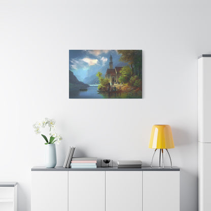 On The Way Home Anton Doll Reproduction Classic Art Print Stretched Canvas Wall Décor