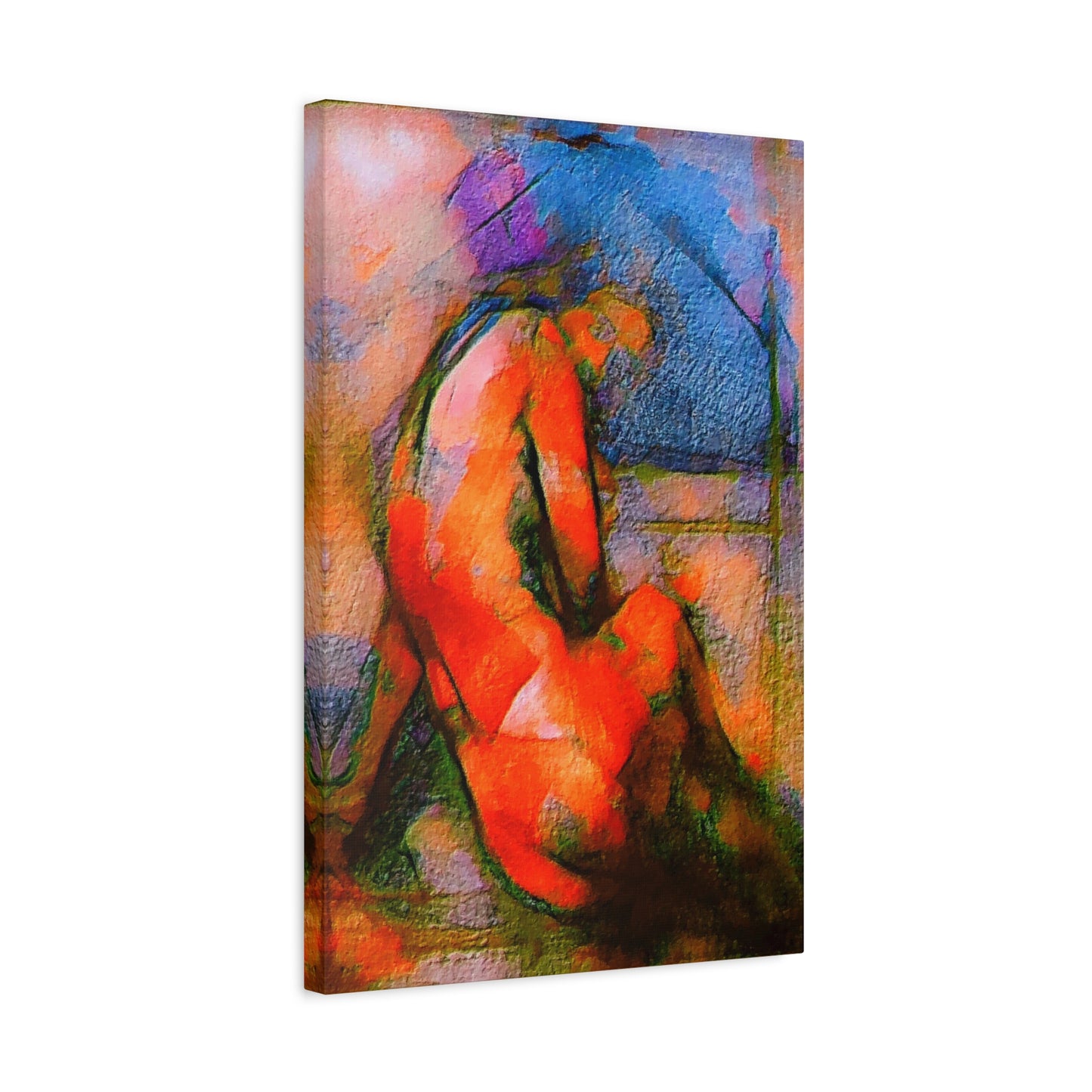 Nude Art Class Nude Woman Abstract Art Print Wall Décor