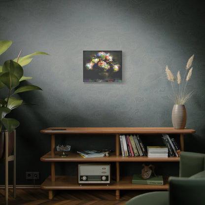 Abstract Roses Bouquet Arat Print, Floral Wall Decor