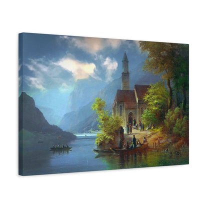 On The Way Home Anton Doll Reproduction Classic Art Print Stretched Canvas Wall Décor