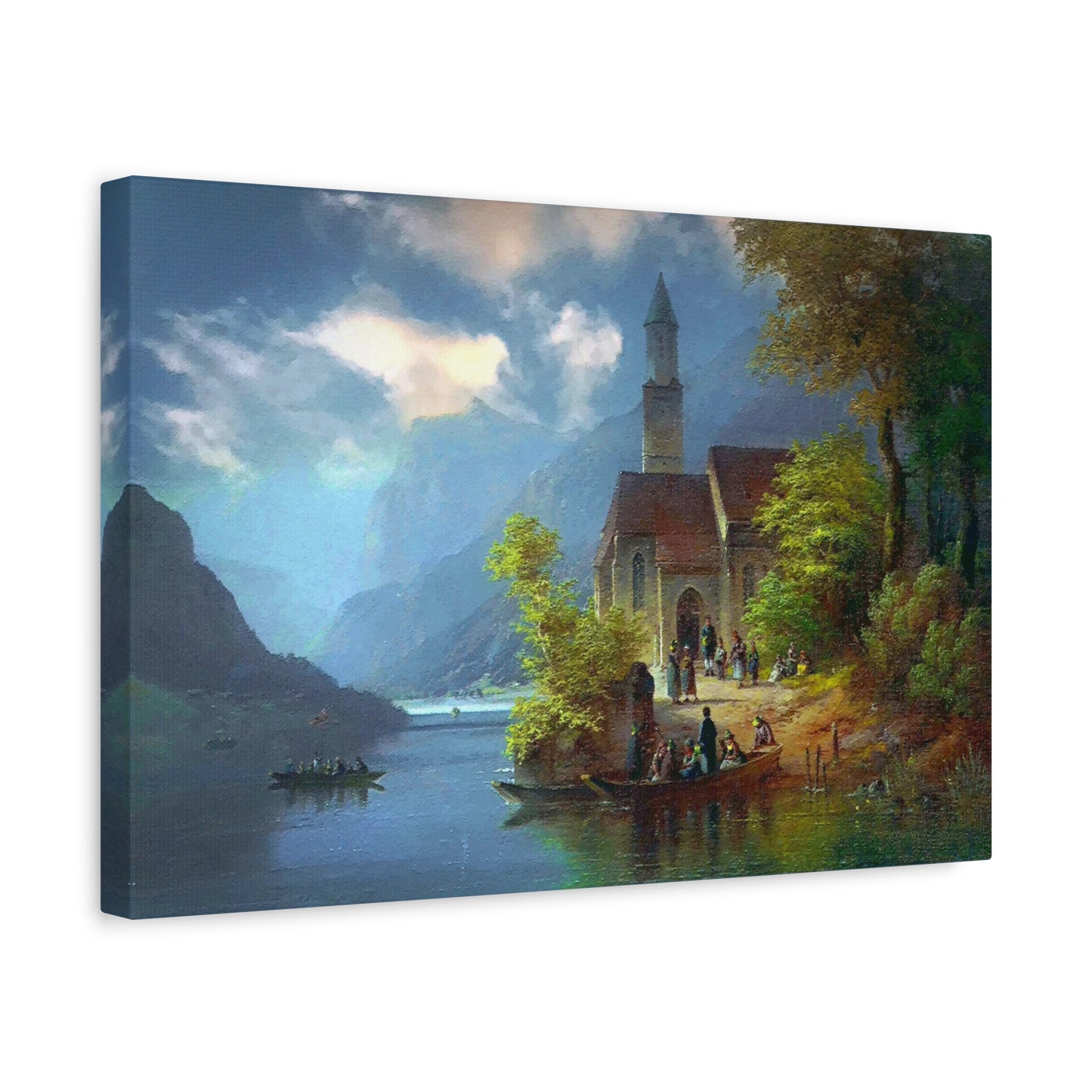 On The Way Home Anton Doll Reproduction Classic Art Print Stretched Canvas Wall Décor