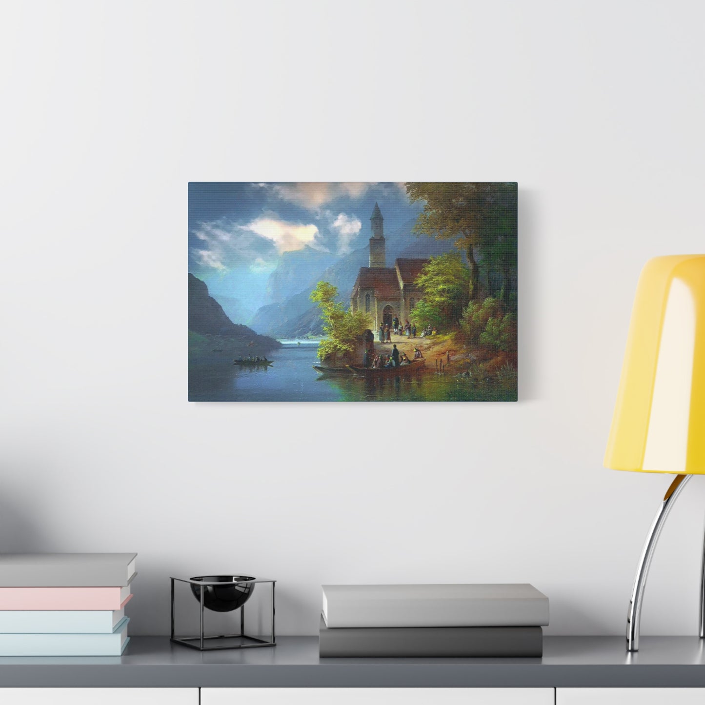 On The Way Home Anton Doll Reproduction Classic Art Print Stretched Canvas Wall Décor