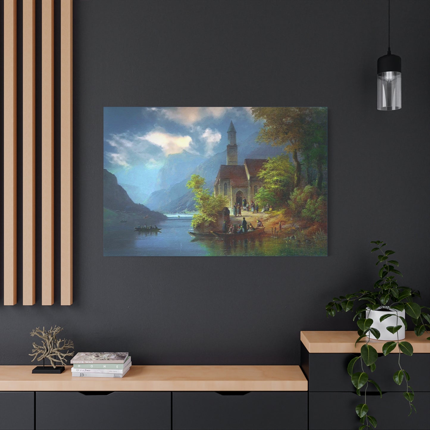 On The Way Home Anton Doll Reproduction Classic Art Print Stretched Canvas Wall Décor