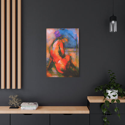 Nude Art Class Nude Woman Abstract Art Print Wall Décor
