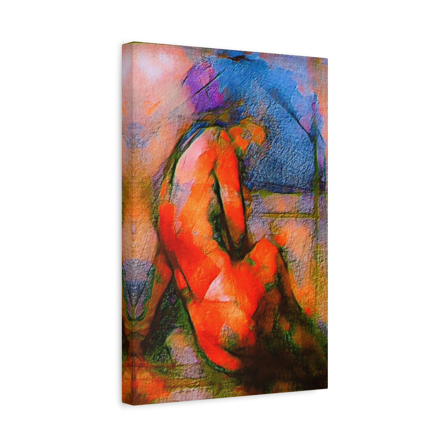 Nude Art Class Nude Woman Abstract Art Print Wall Décor