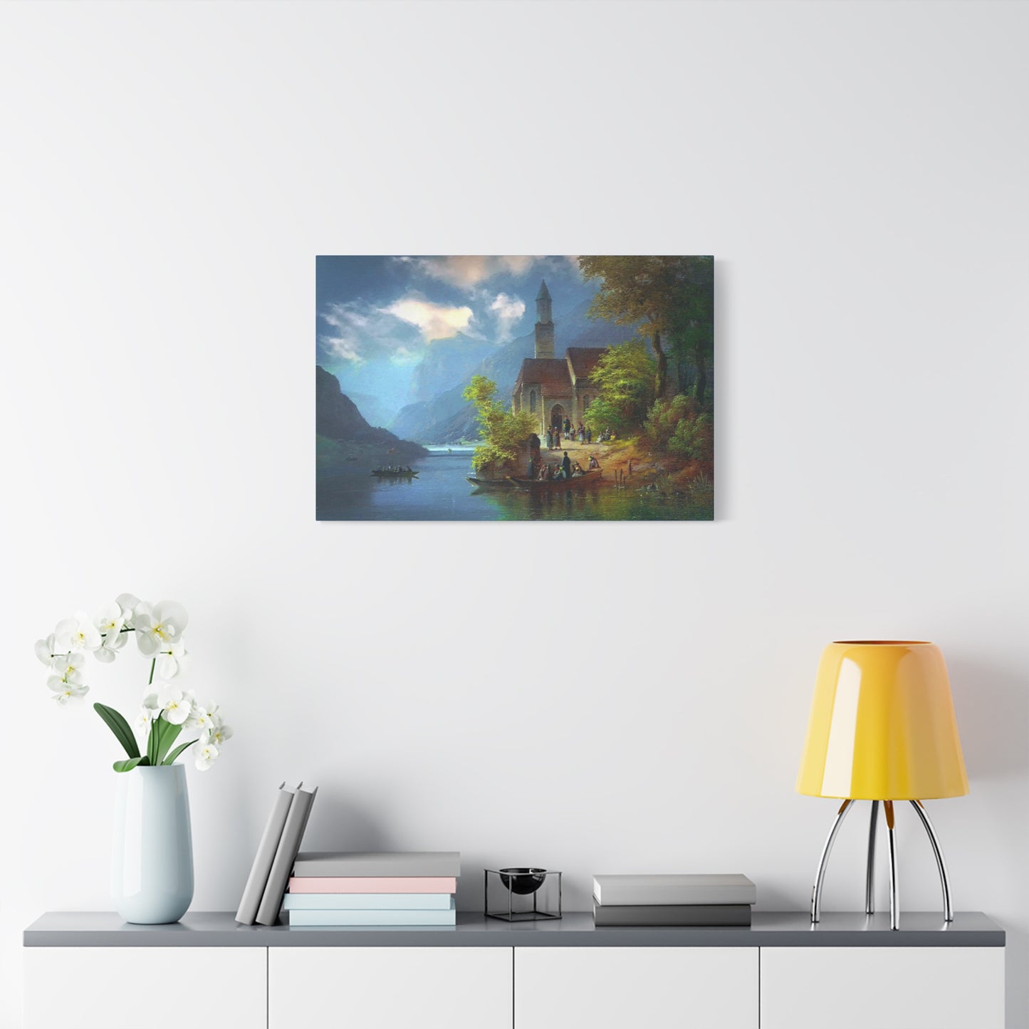 On The Way Home Anton Doll Reproduction Classic Art Print Stretched Canvas Wall Décor