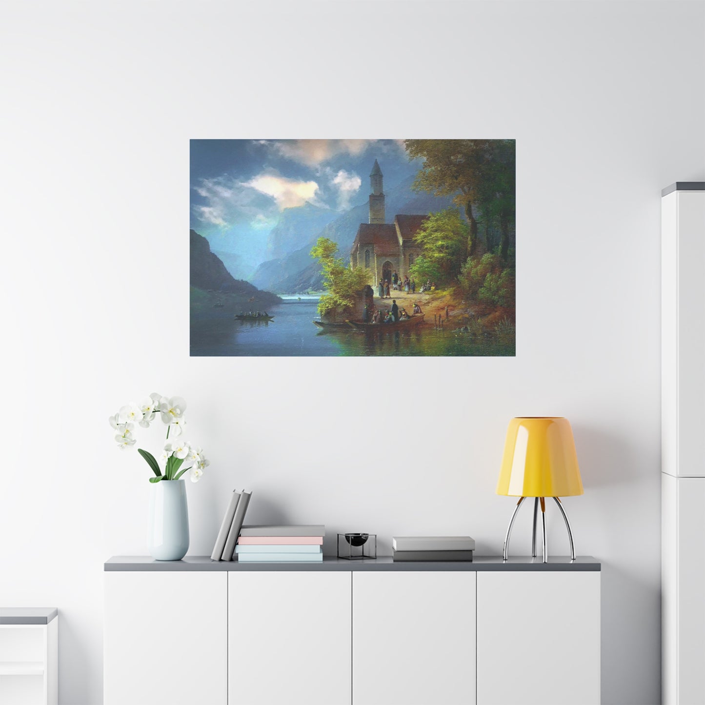 On The Way Home Anton Doll Reproduction Classic Art Print Stretched Canvas Wall Décor
