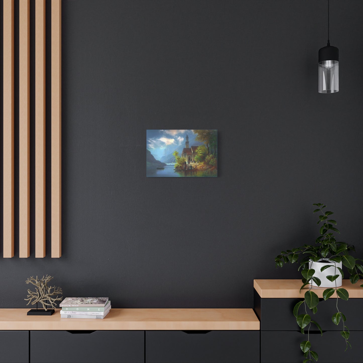 On The Way Home Anton Doll Reproduction Classic Art Print Stretched Canvas Wall Décor